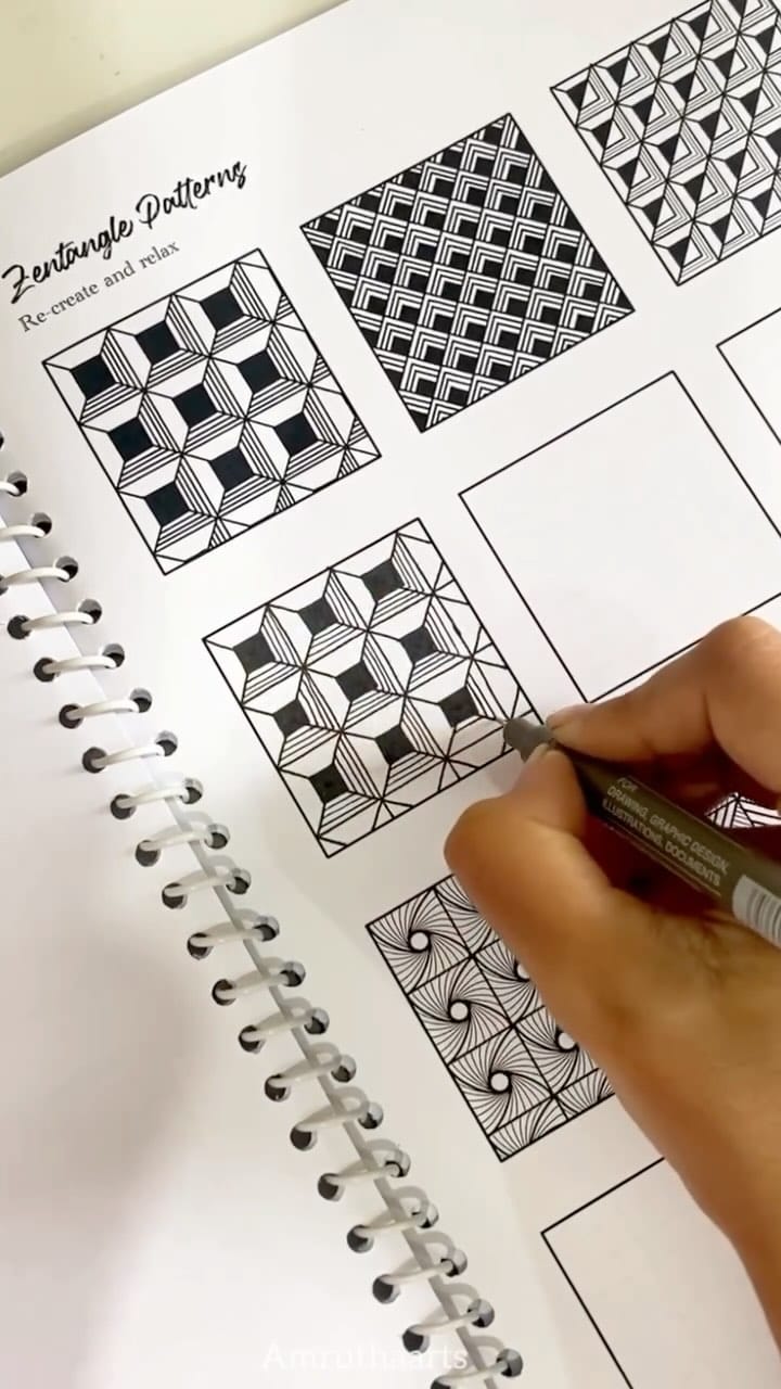 Post 3 by Amrutha Routhu ✨ Mandala Artist ✨ on Instagram (video)