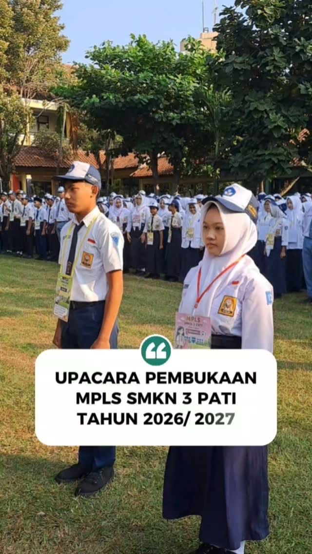 Post 1 by SMK Negeri 3 Pati on Instagram (video)