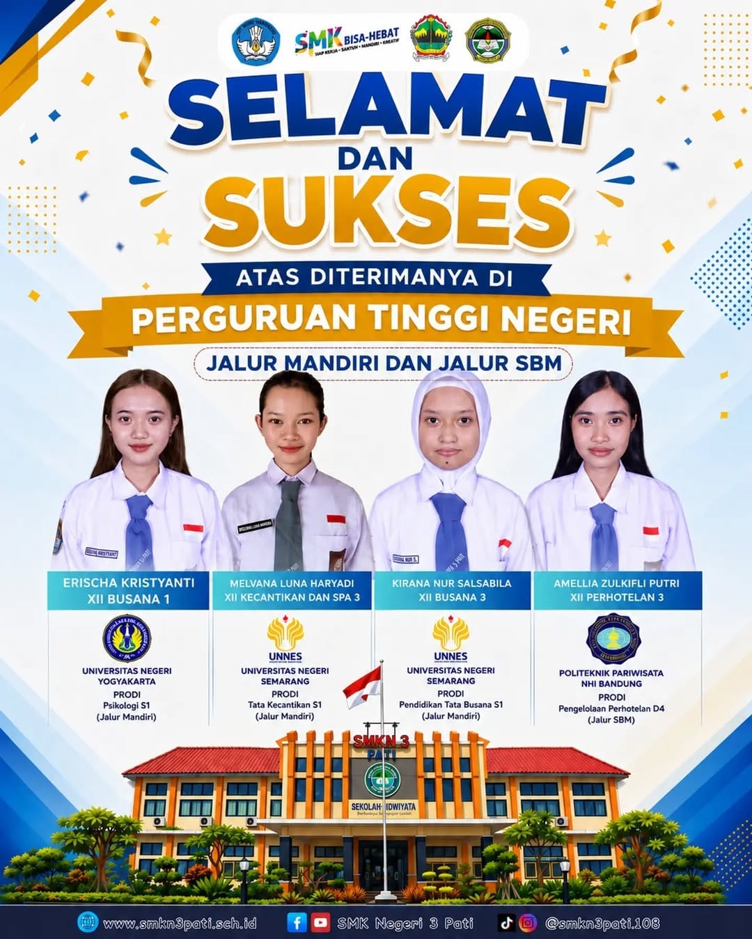 Post 5 by SMK Negeri 3 Pati on Instagram (image)