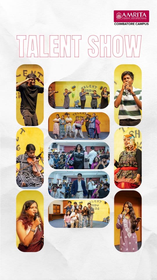 Post 4 by Amrita Vishwa Vidyapeetham, Coimbatore on Instagram (video)