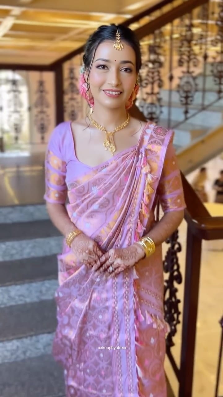 Post 8 by Afreen Hussain | Bridal Makeup Artist | Guwahati on Instagram (video)