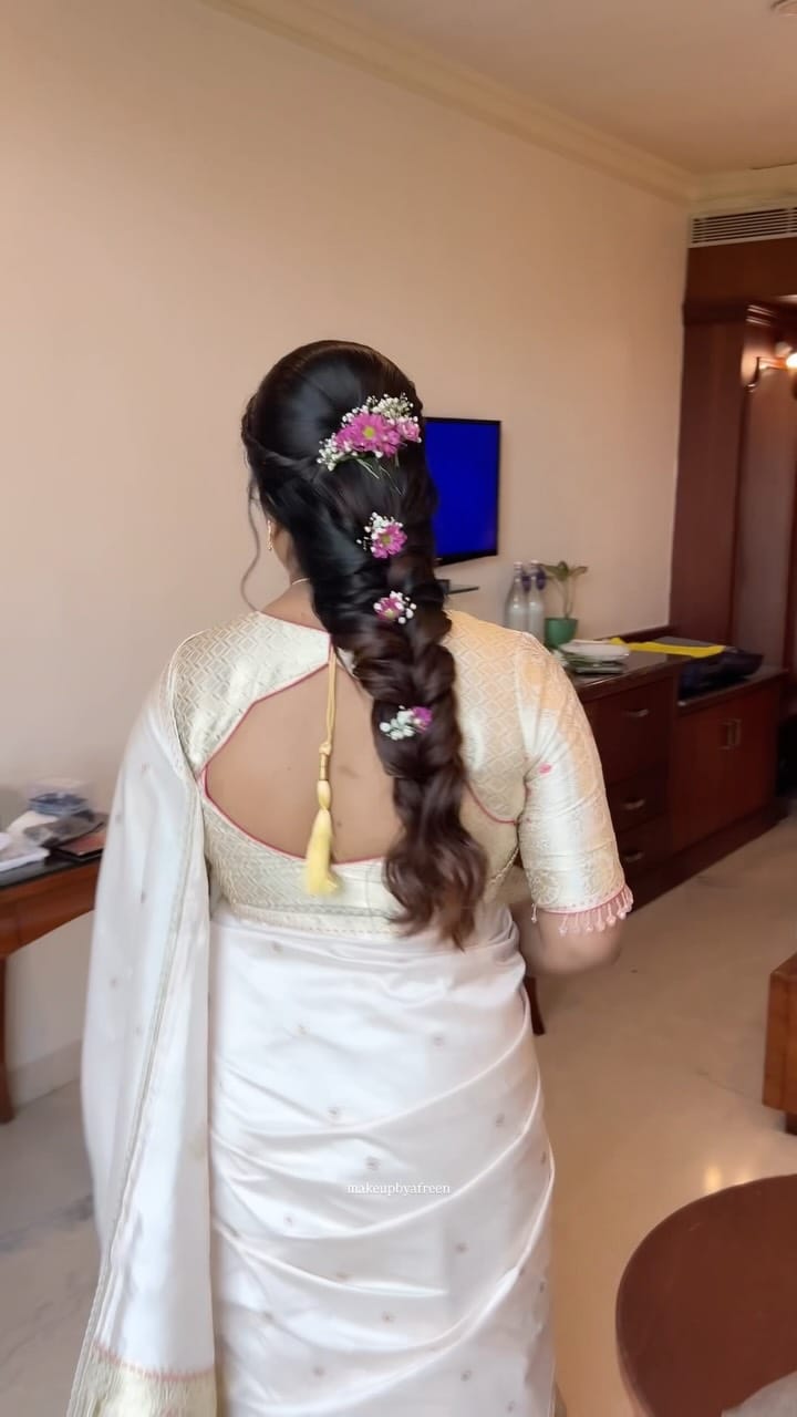 Post 1 by Afreen Hussain | Bridal Makeup Artist | Guwahati on Instagram (video)