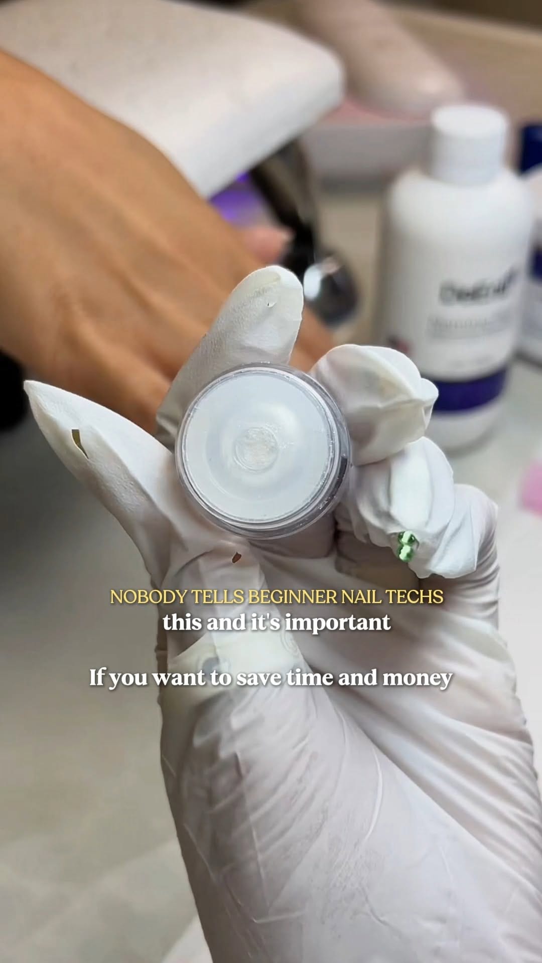 Post 6 by DeEnti By DeEnterprises | Acrylic System & Nail Supplies on Instagram (video)