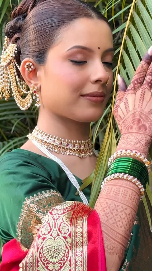 Post 3 by SHAMAL RAUT | Pune makeup artist 🧿 on Instagram (video)