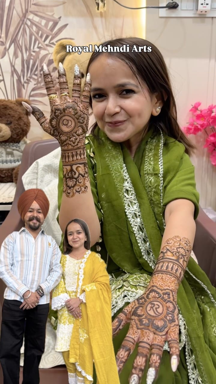 Post 5 by Royal Mehndi Arts™️ on Instagram (video)