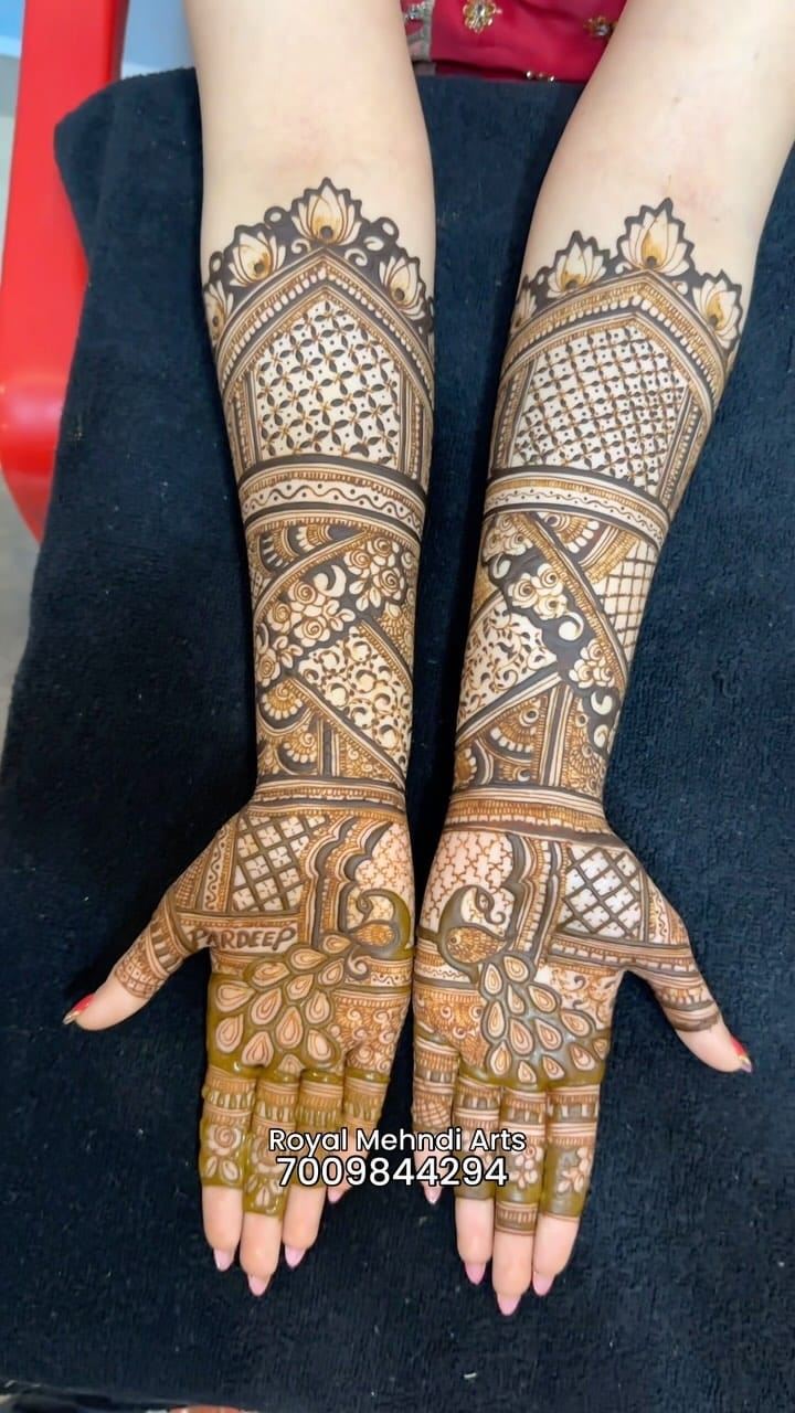 Post 8 by Royal Mehndi Arts™️ on Instagram (video)