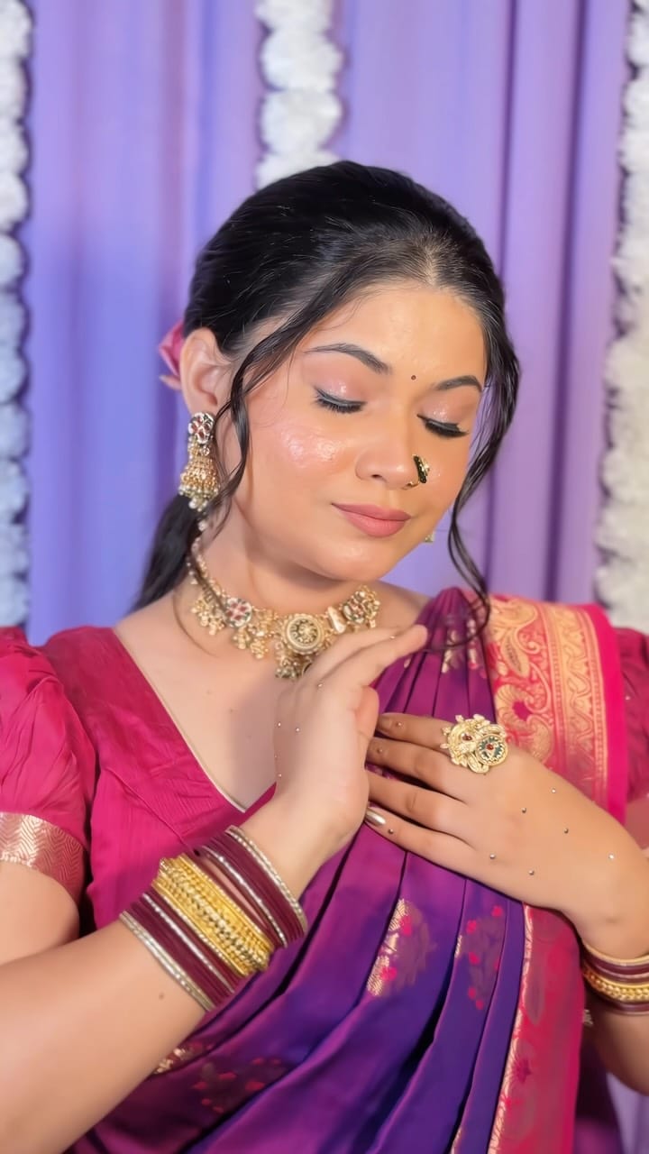 Post 6 by 𝐊𝐀𝐕𝐈𝐓𝐀 𝐏𝐀𝐖𝐀𝐑 ! 𝐁𝐑𝐈𝐃𝐀𝐋 𝐏𝐑𝐎𝐅𝐄𝐒𝐒𝐈𝐎𝐍𝐀𝐋 𝐌𝐔𝐀 on Instagram (video)