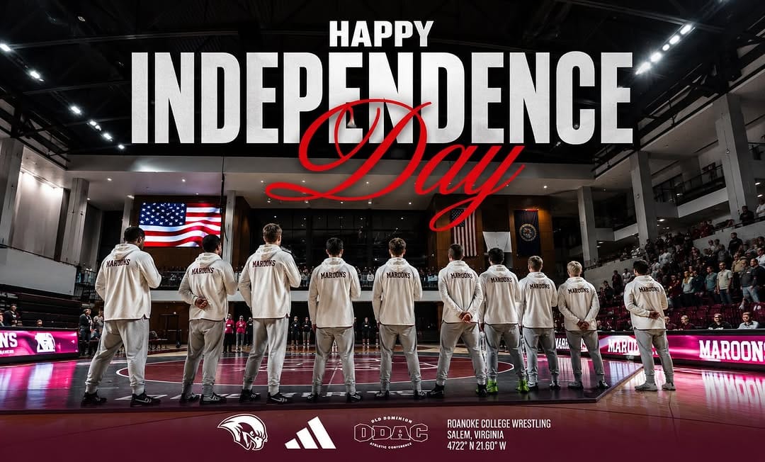 Post 7 by Roanoke College Wrestling on Instagram (image)