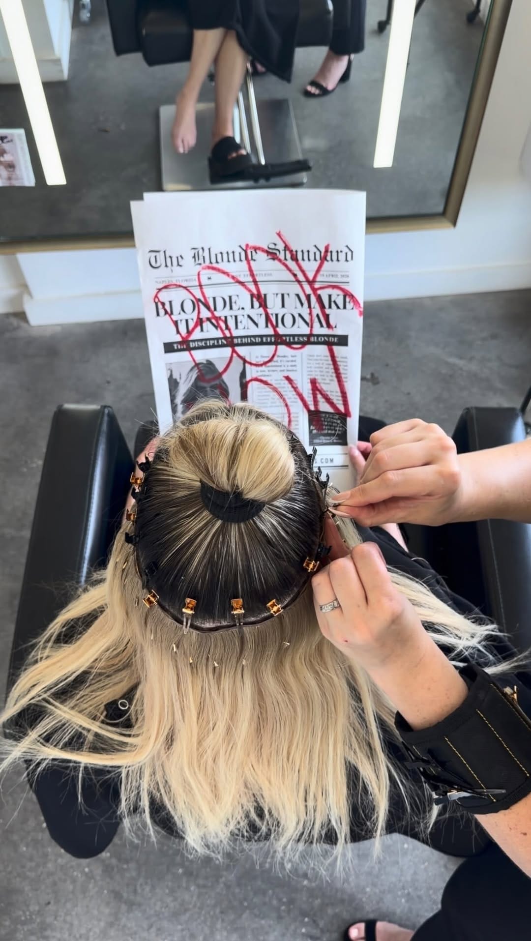 Post 8 by The House Of Blondes®️By Christina Payton on Instagram (video)