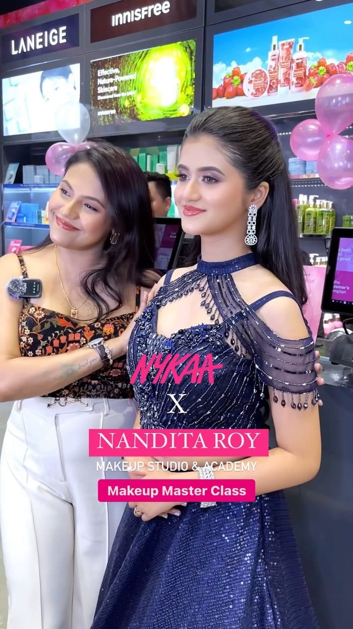 Post 10 by Nandita Roy Makeup Artist on Instagram (video)