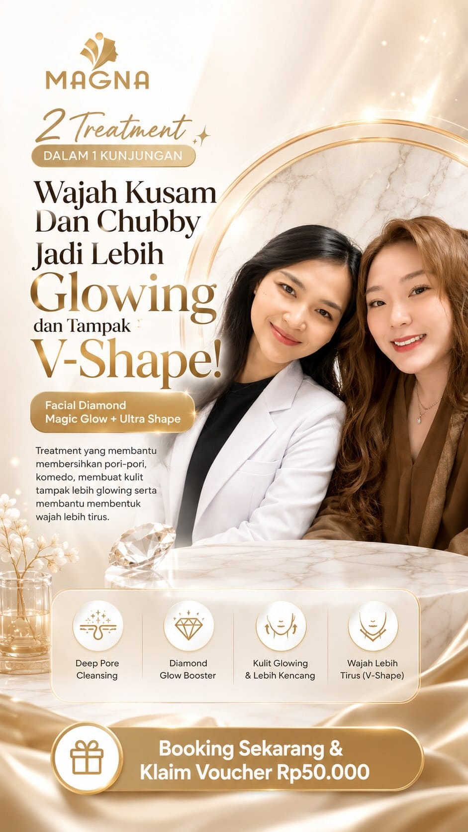 Post 1 by Klinik Kecantikan Magna on Instagram (video)