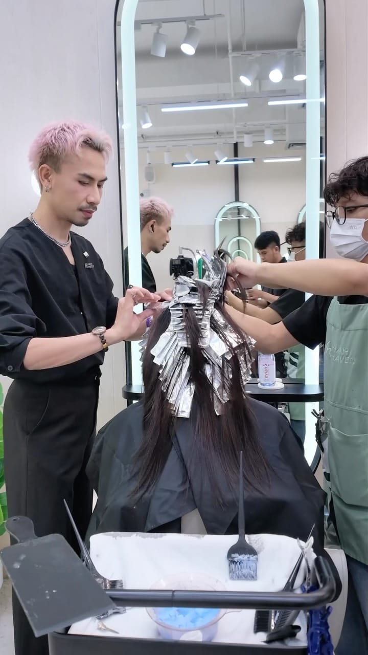 Post 3 by HAIR HAVEN แฮร์ เฮเวิน on Instagram (video)