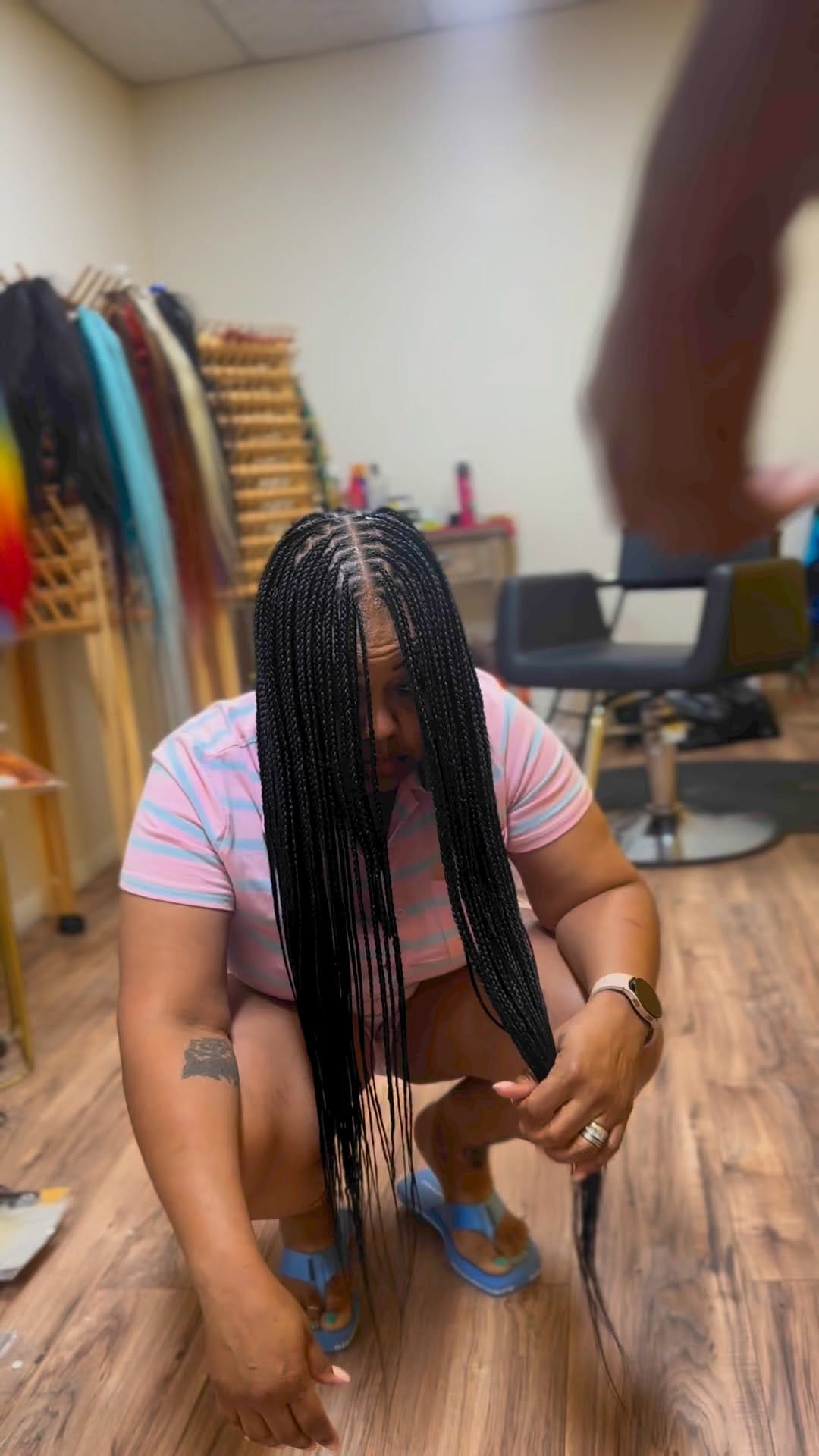 Post 7 by Braids by Nyi LLC on Instagram (video)