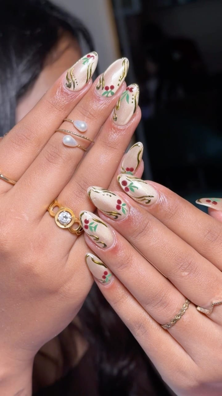 Post 4 by Nails By Ishita on Instagram (video)