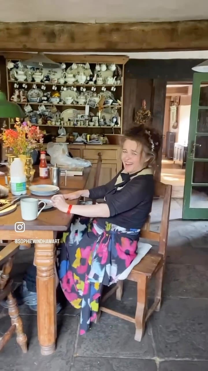 Post 1 by Helena Bonham Carter on Instagram (video)