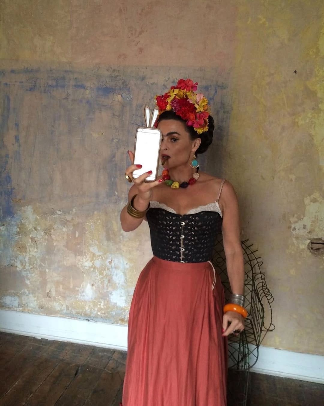 Post 10 by Helena Bonham Carter on Instagram (image)