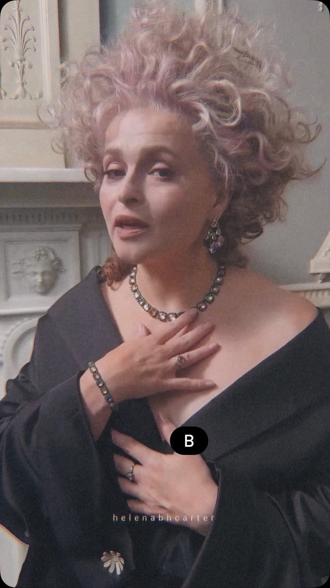 Post 2 by Helena Bonham Carter on Instagram (video)