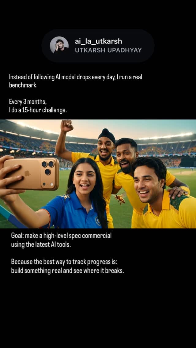 Post 3 by UTKARSH UPADHYAY on Instagram (video)