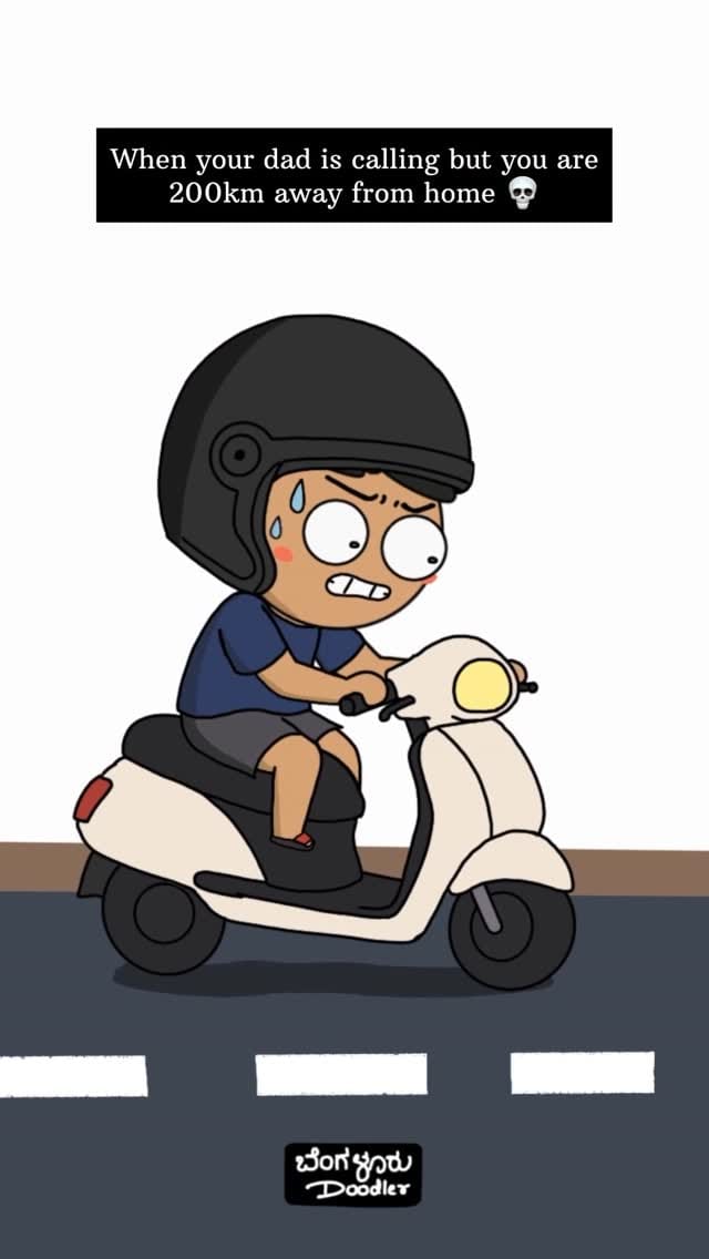Post 5 by Bengaluru Doodler on Instagram (video)