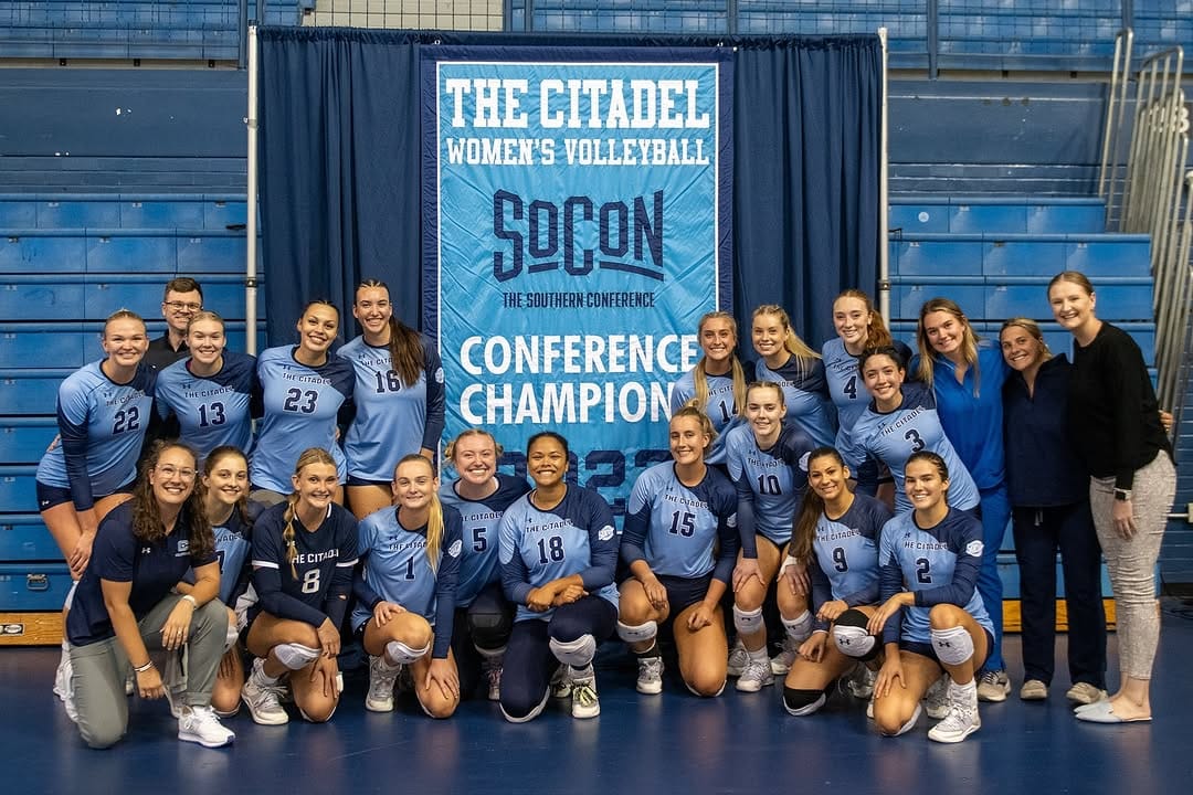Post 10 by Citadel Volleyball on Instagram (image)