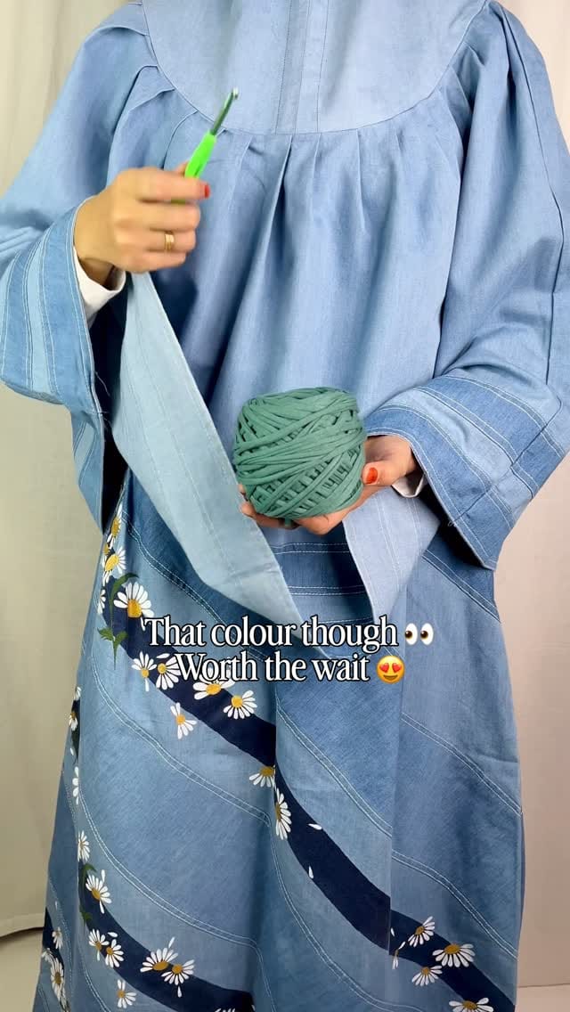 Post 6 by The Crochet Town | Azraa Khuzema on Instagram (video)
