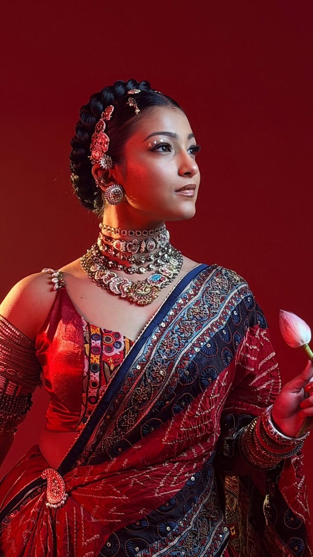 Post 9 by Grishma Solanki |  Make Up & Hair Team on Instagram (video)