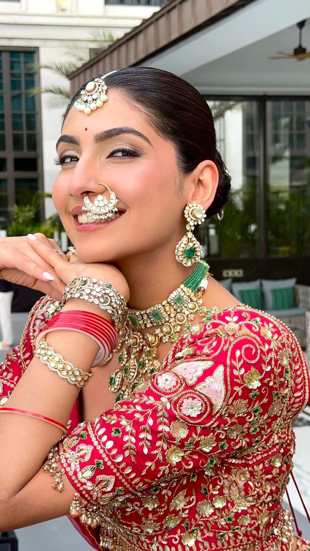 Post 4 by Grishma Solanki |  Make Up & Hair Team on Instagram (video)