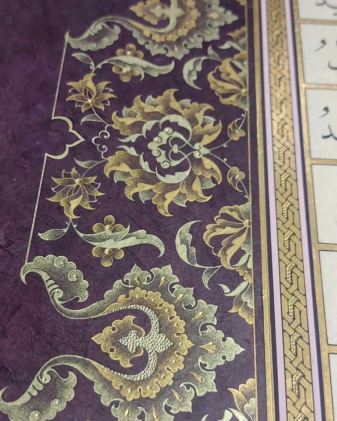 Post 8 by 'Tezhip aşkın altın rengidir.' on Instagram (image)