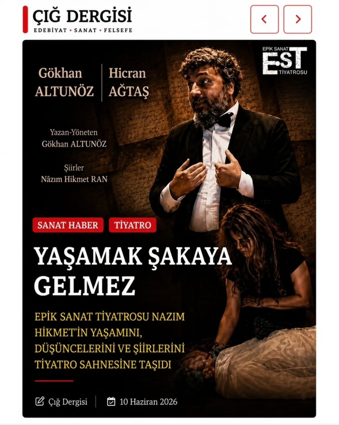 Post 8 by Epik Sanat Tiyatrosu on Instagram (image)