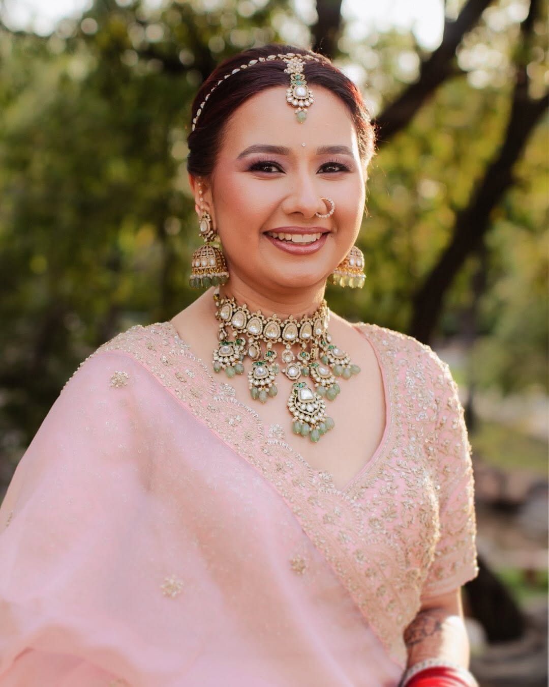 Post 3 by Rridhi R Mhna | Bridal Makeup artist on Instagram (carousel)