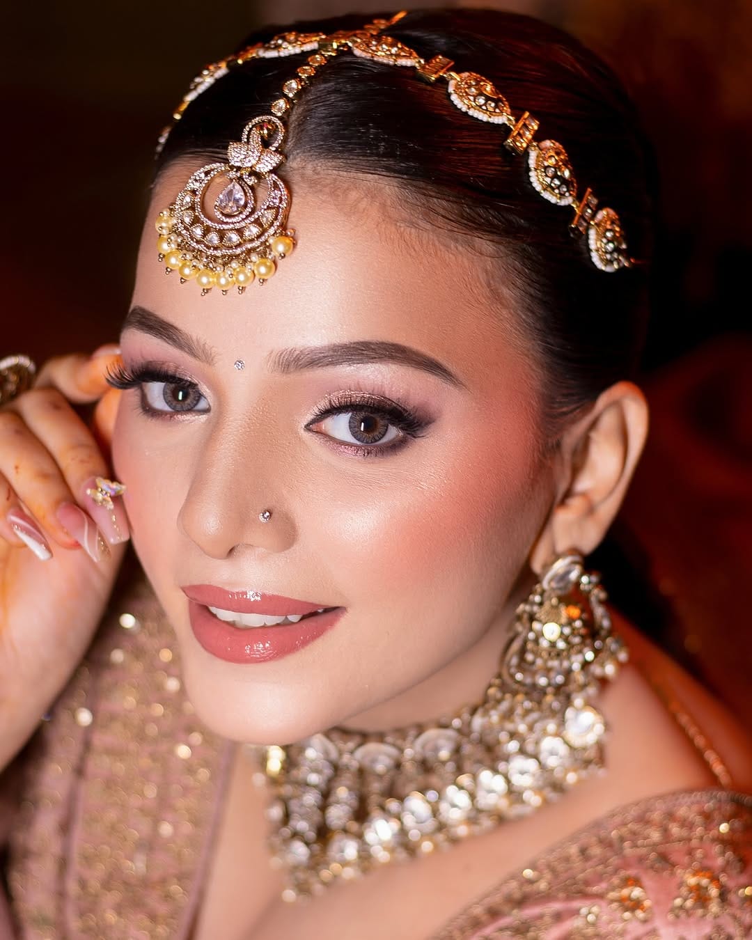 Post 10 by Rridhi R Mhna | Bridal Makeup artist on Instagram (image)