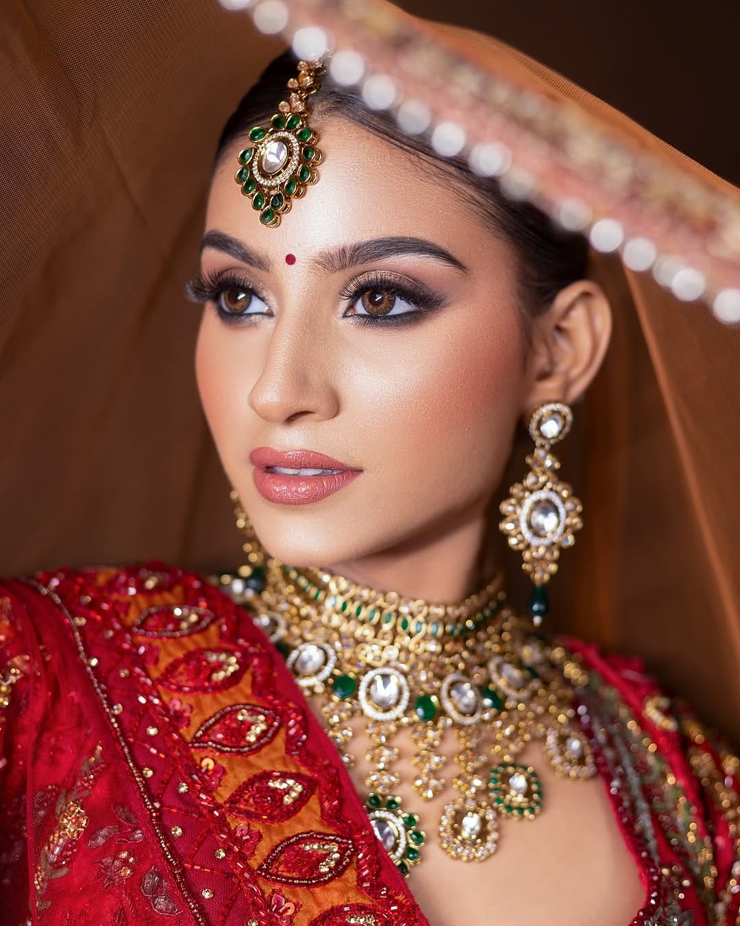 Post 9 by Rridhi R Mhna | Bridal Makeup artist on Instagram (image)