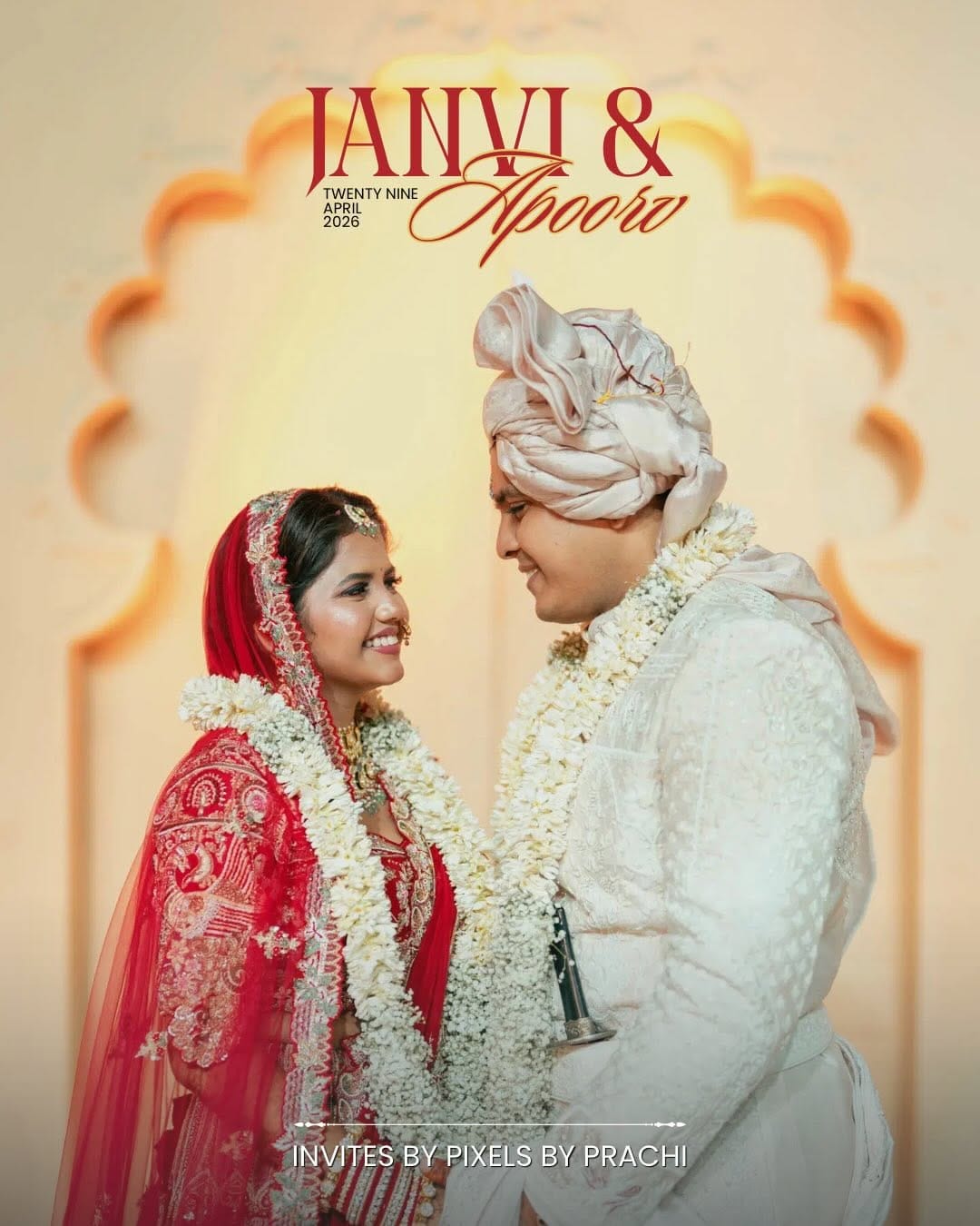 Post 2 by PixelsByPrachi | Wedding Invites on Instagram (carousel)