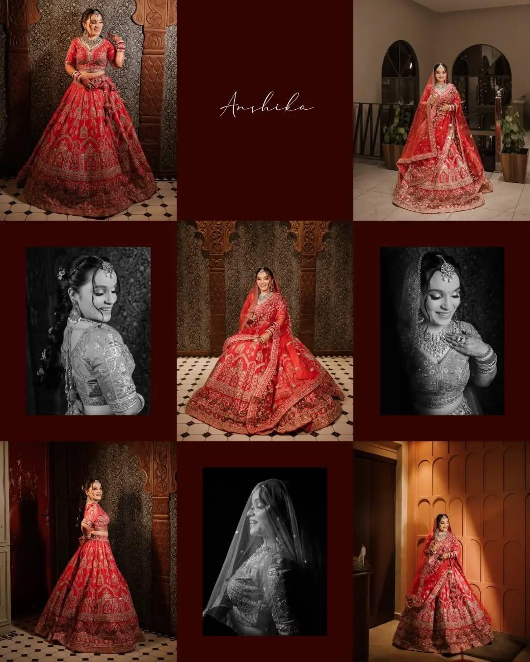 Post 3 by Heritage Bridess by Nancy bhatia I Saharanpur Makeup Artist on Instagram (carousel)