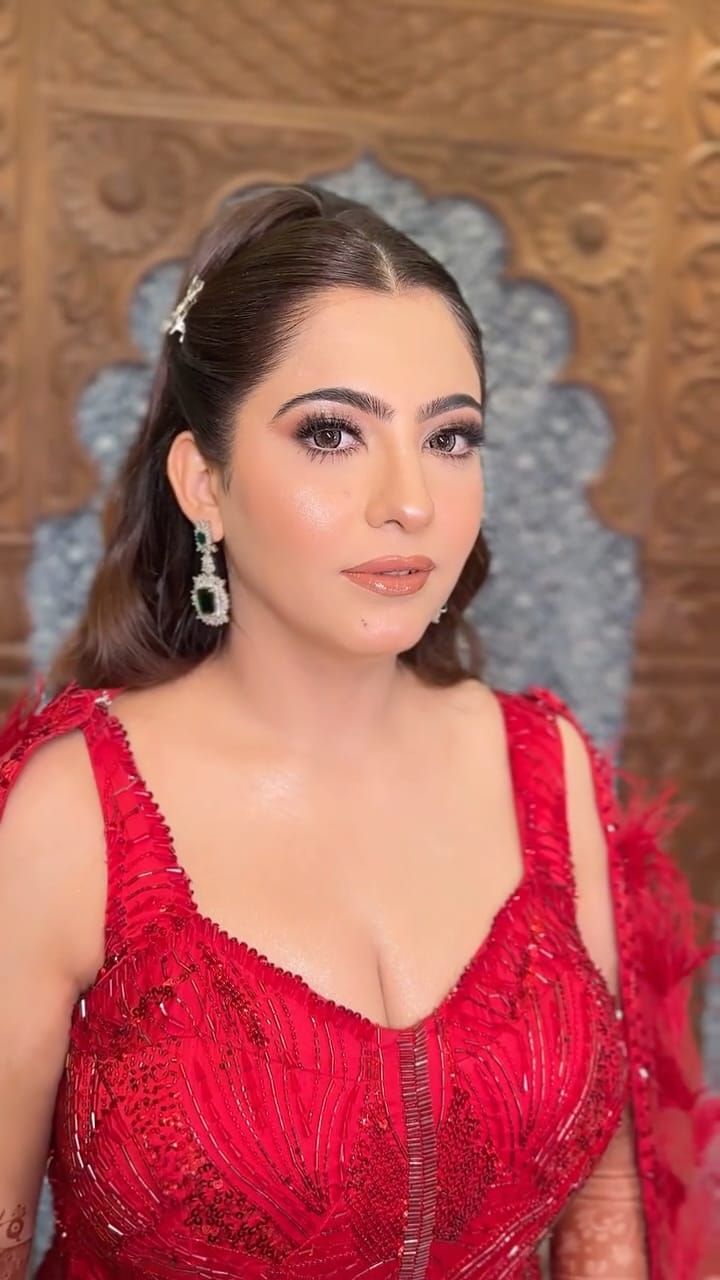Post 10 by Heritage Bridess by Nancy bhatia I Saharanpur Makeup Artist on Instagram (video)