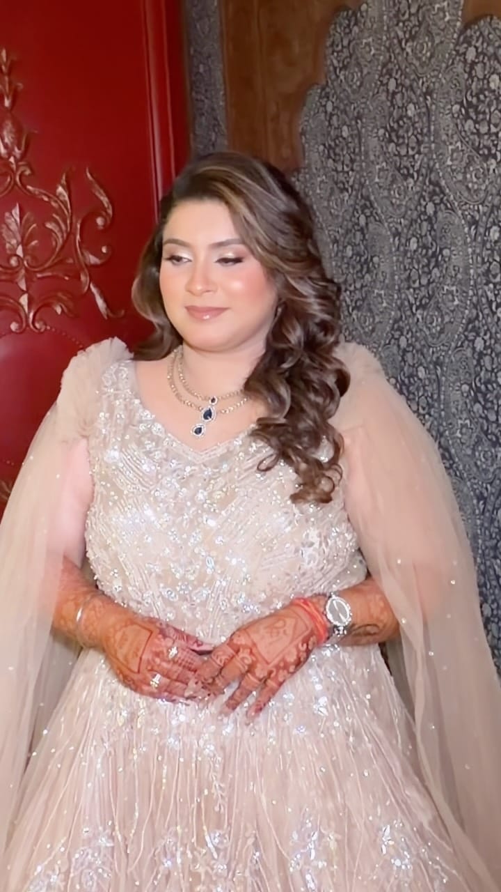 Post 6 by Heritage Bridess by Nancy bhatia I Saharanpur Makeup Artist on Instagram (video)