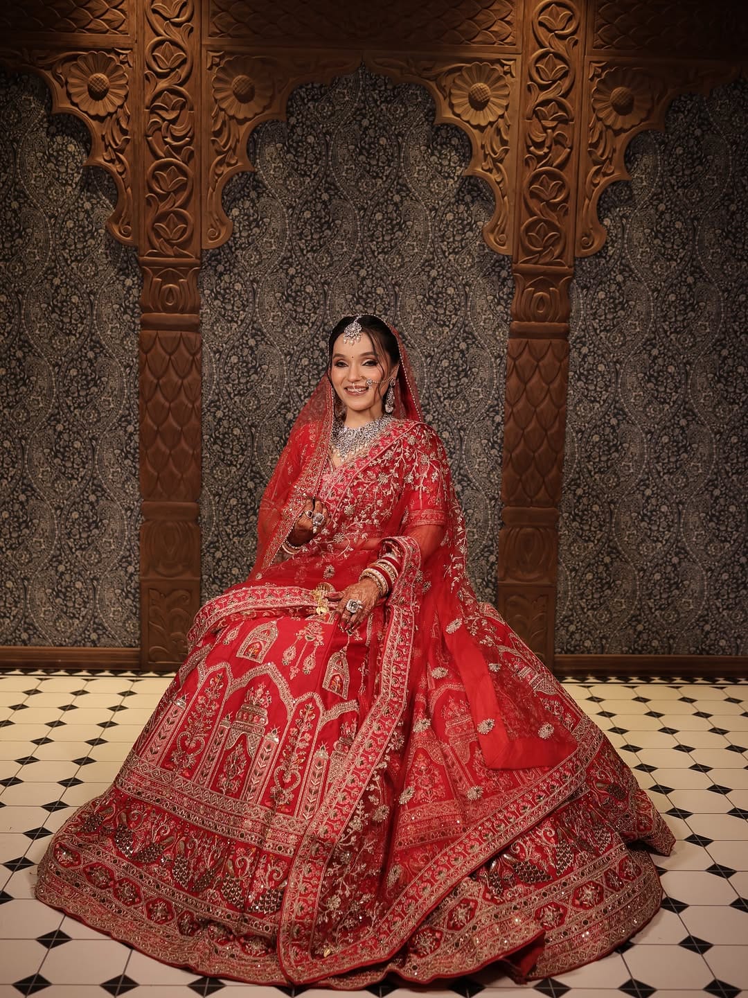Post 5 by Heritage Bridess by Nancy bhatia I Saharanpur Makeup Artist on Instagram (carousel)