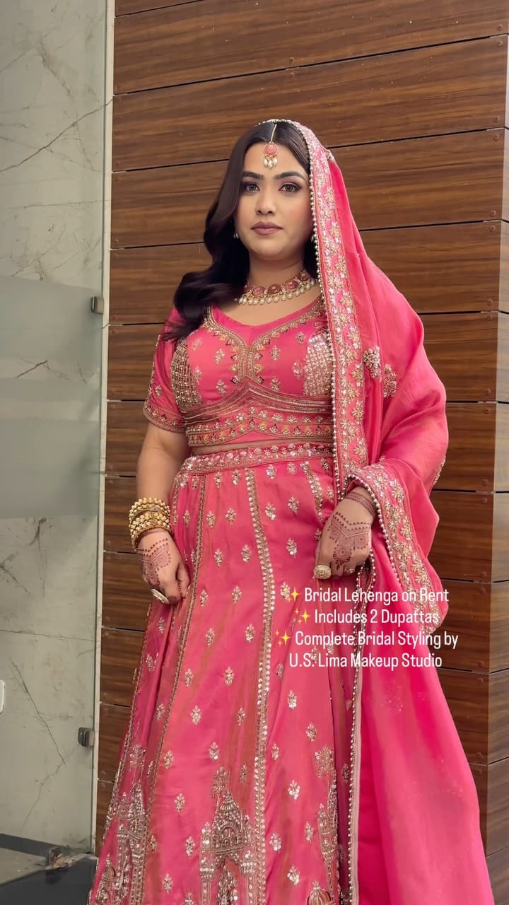 Post 2 by Jammu Makeup Artist on Instagram (video)