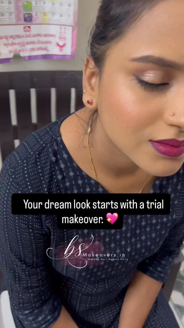 Post 6 by Bushrasayeed|bridalmakeupartist on Instagram (video)