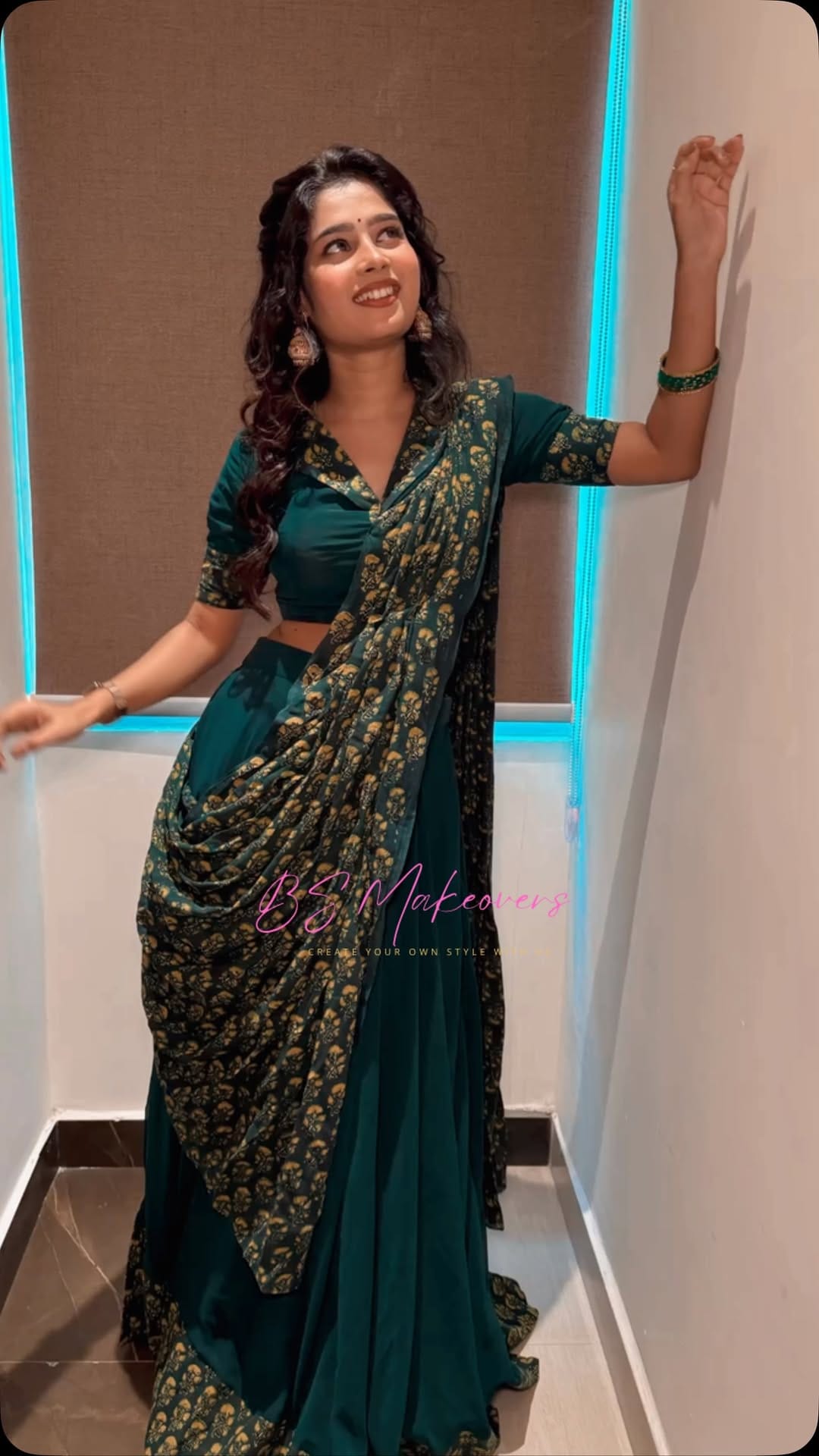 Post 10 by Bushrasayeed|bridalmakeupartist on Instagram (video)