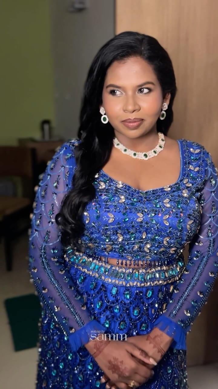 Post 5 by Sammyuktha | IMA Certified Makeup Artist on Instagram (video)