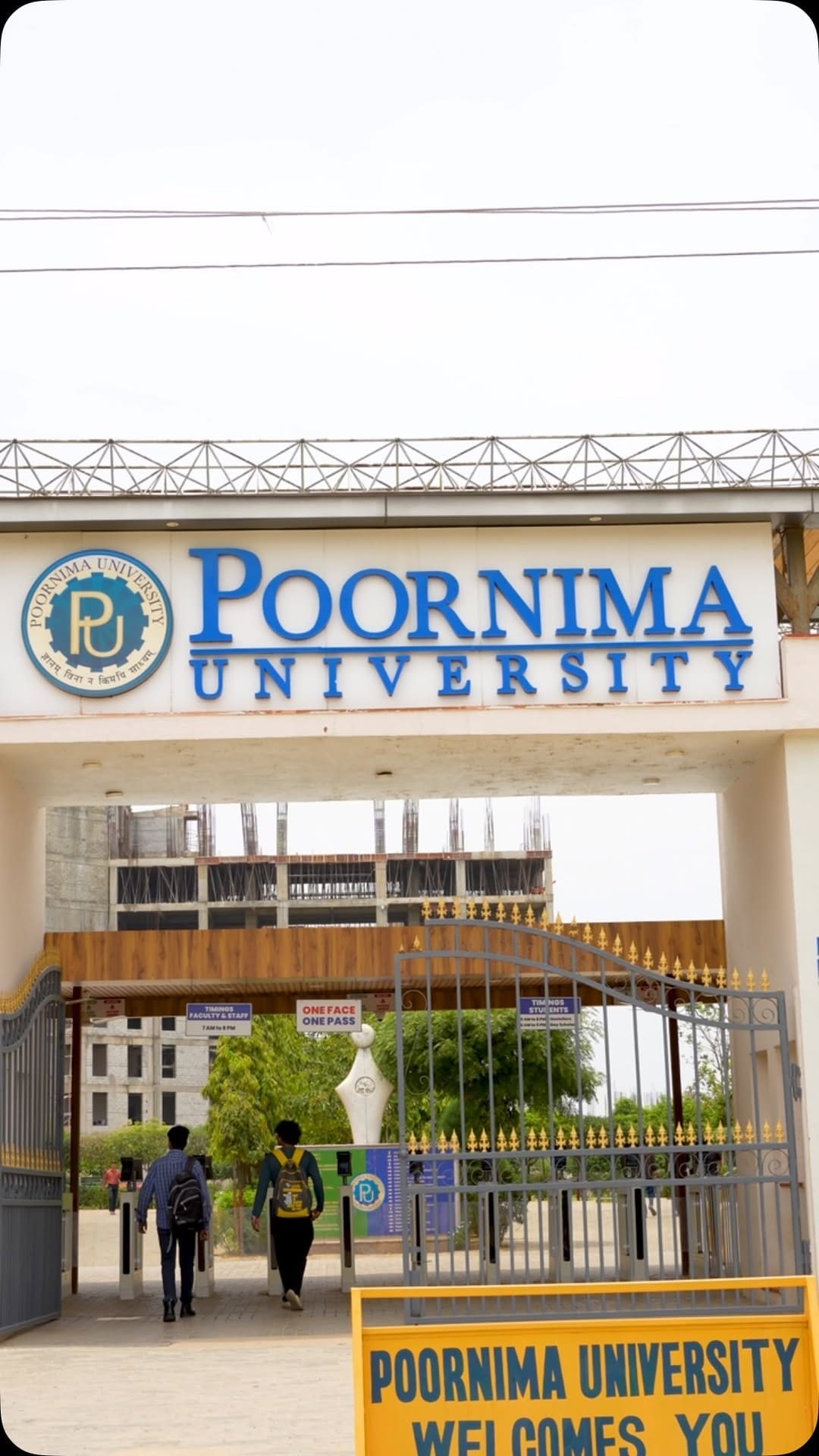 Post 2 by Poornima University on Instagram (video)