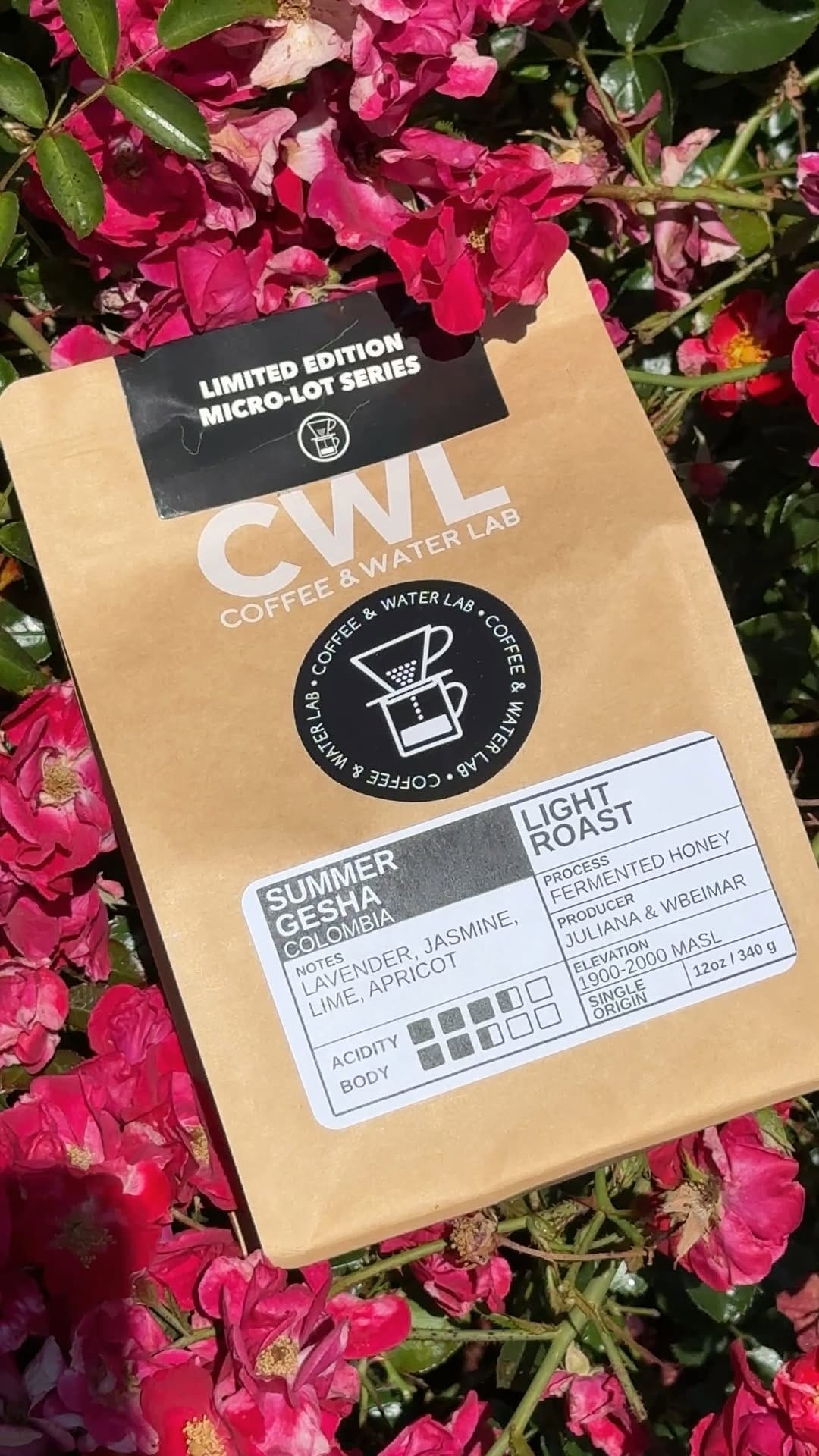 Post 4 by Coffee & Water Lab on Instagram (video)