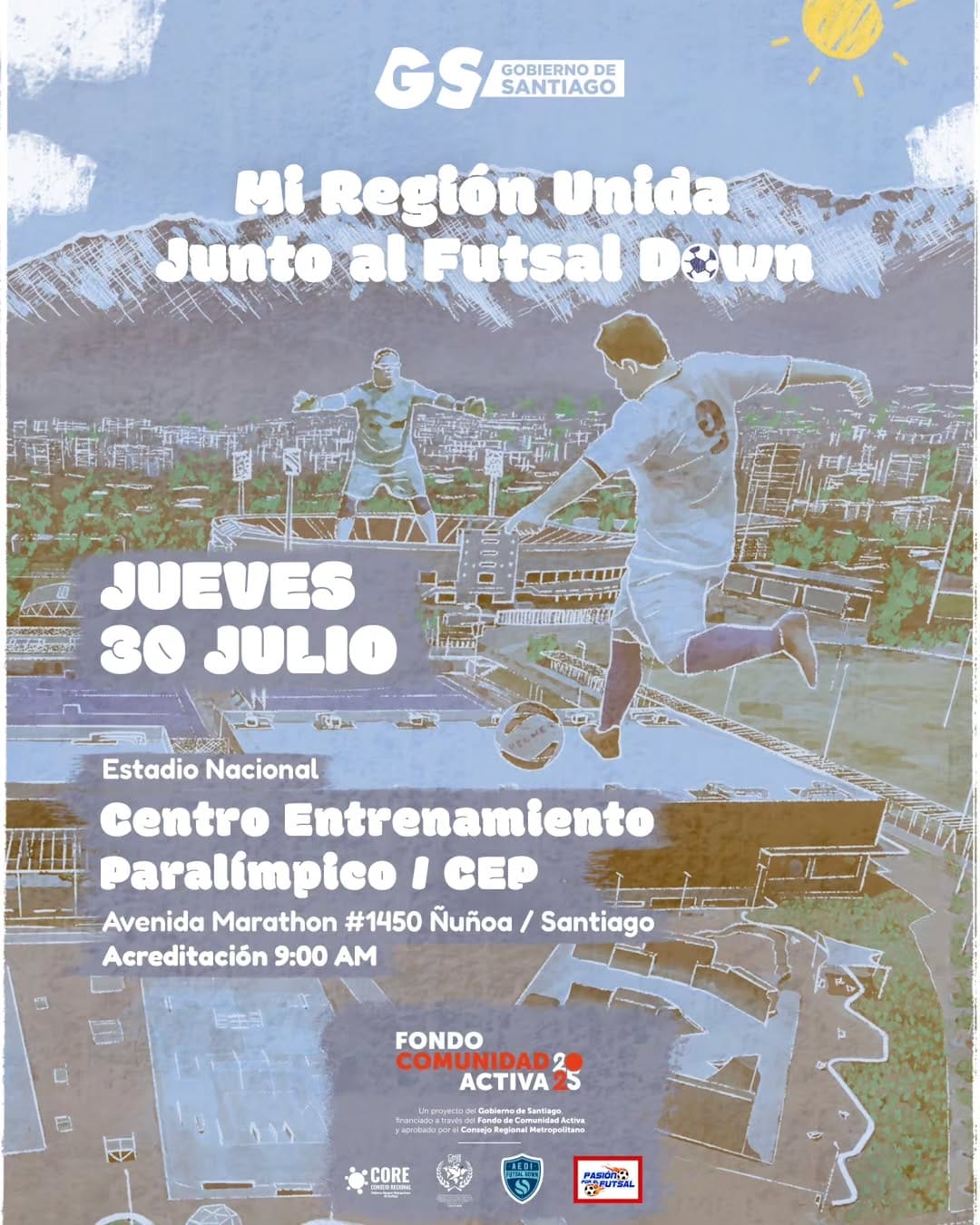 Post 2 by FutsalDownChile on Instagram (image)