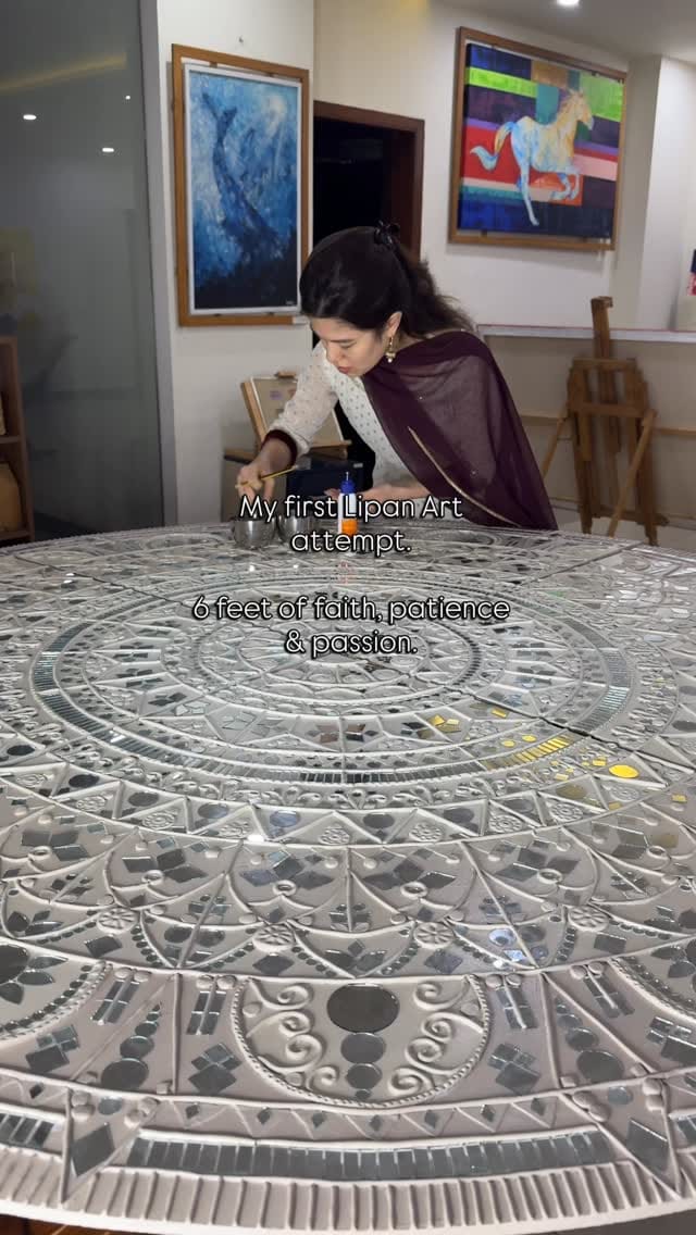 Post 1 by Artist Shreyaa Singh on Instagram (video)