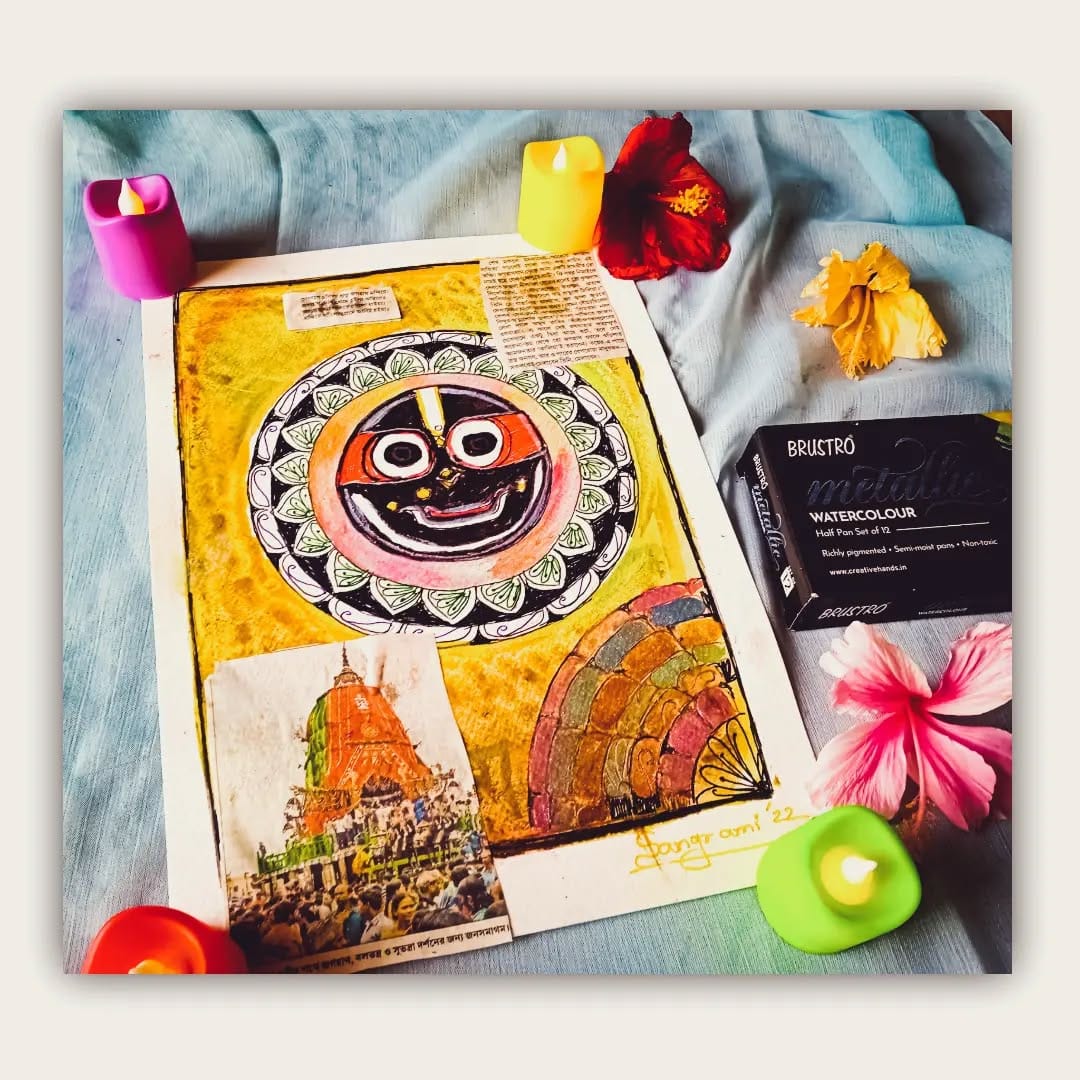 Post 10 by Sangrami•Artist• on Instagram (image)