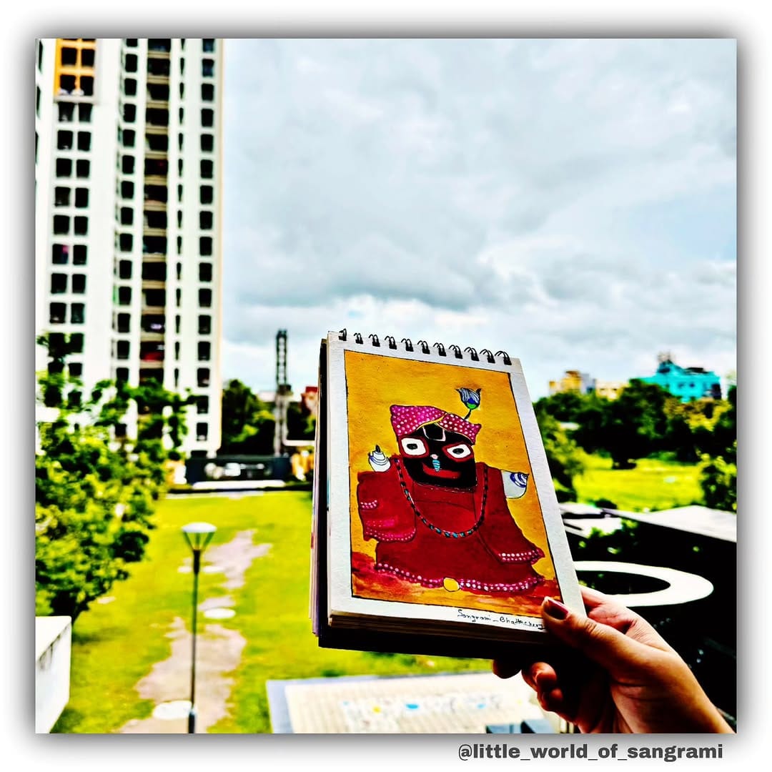 Post 9 by Sangrami•Artist• on Instagram (image)