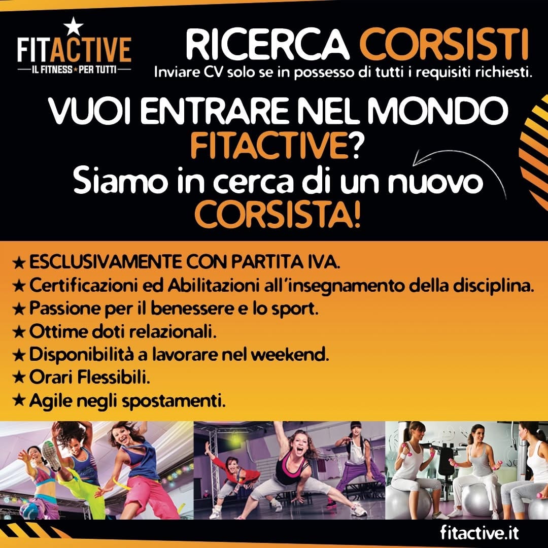 Post 4 by FitActive Reggio Emilia Tienanmen on Instagram (carousel)