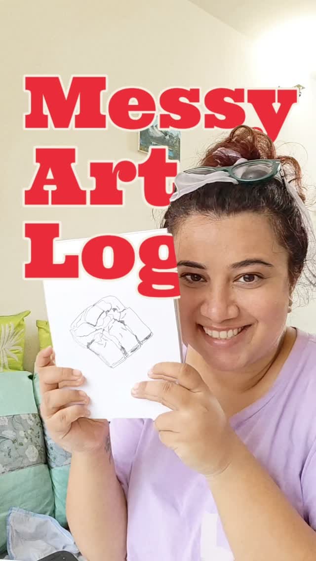 Post 4 by Abhidnya Waghmare ✨ Artist | Urban Sketching | Watercolor & Ink on Instagram (video)