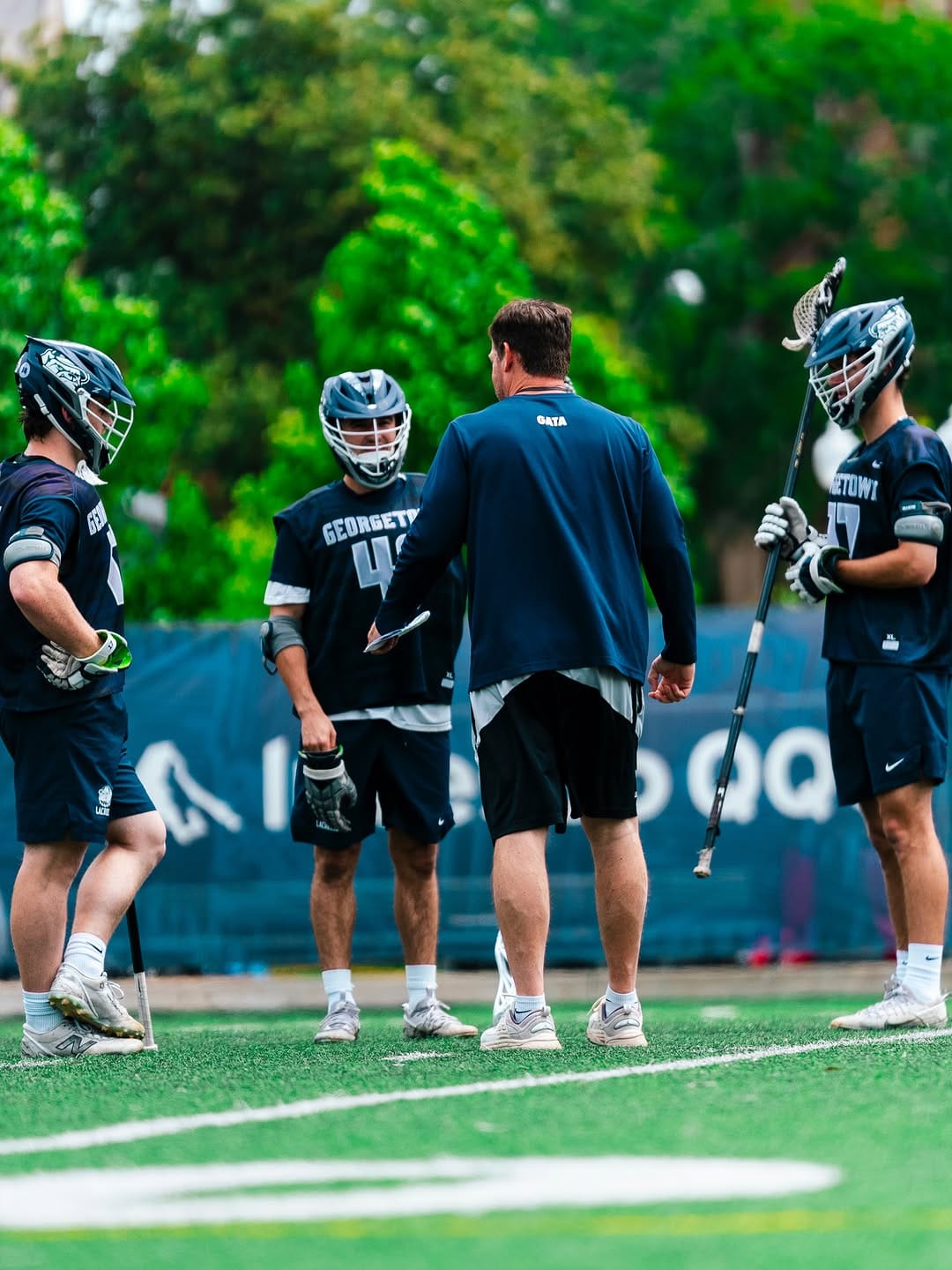 Post 8 by Georgetown Men’s Lacrosse on Instagram (carousel)